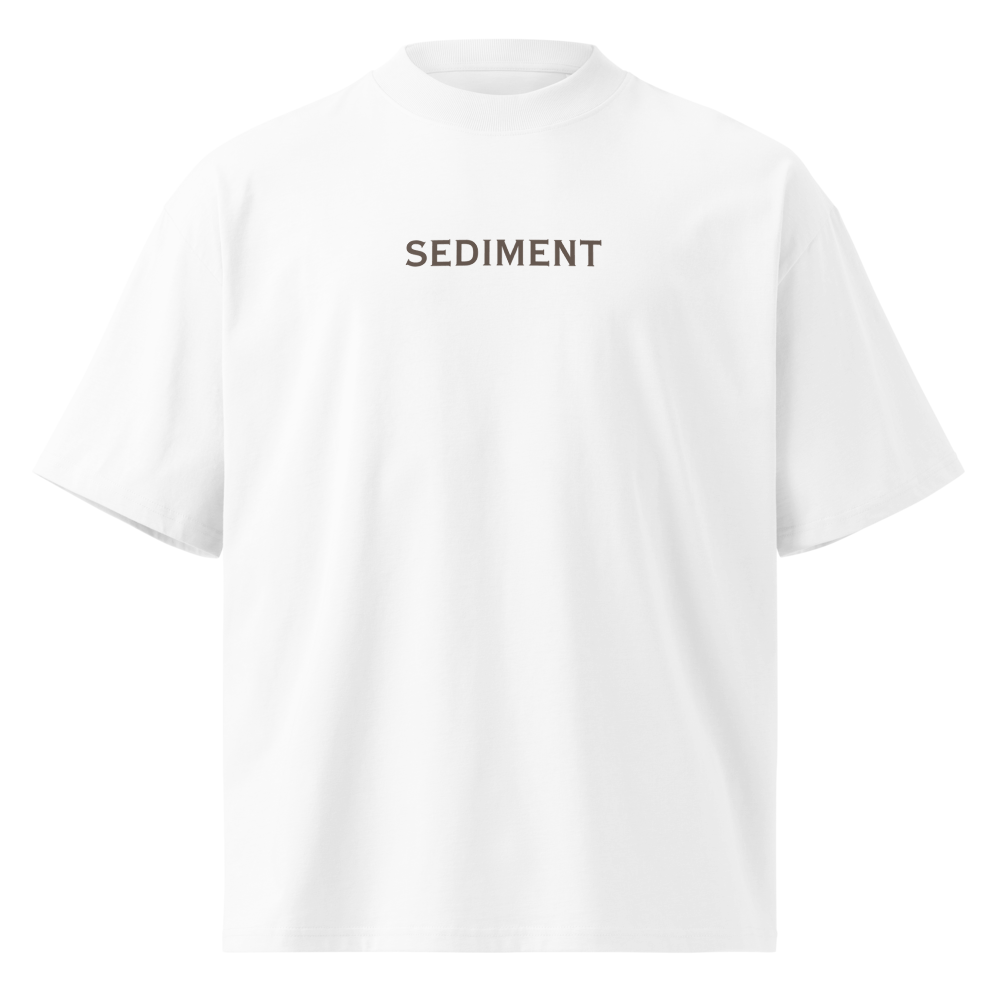 Sediment Tee — White — view 1