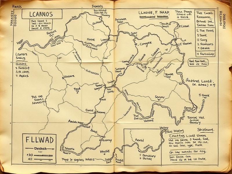 Hand-drawn Country